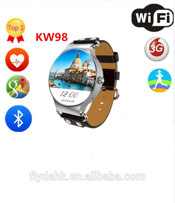 ساعت هوشمند واچ فون مدل kw98