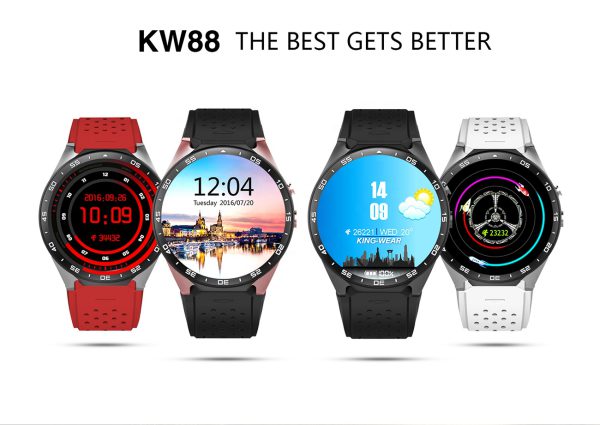 ساعت هوشمند واچ فون مدل kw88